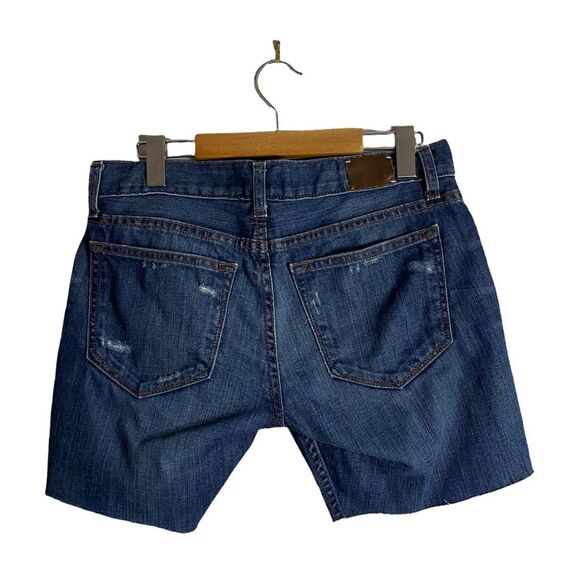 Banana Republic Women's Cut Off Boyfriend Fit Denim Shorts - Picture 3 of 4